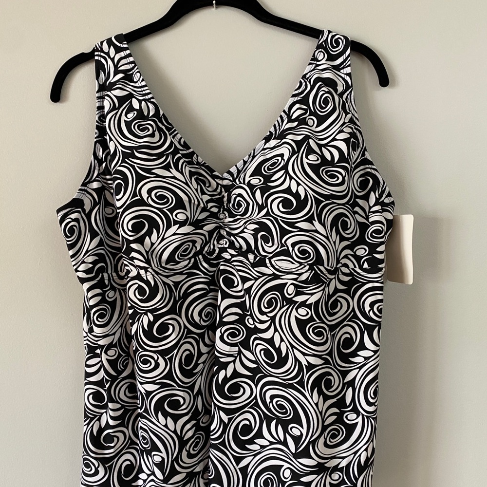 2X Always for Me Tankini Swim Top